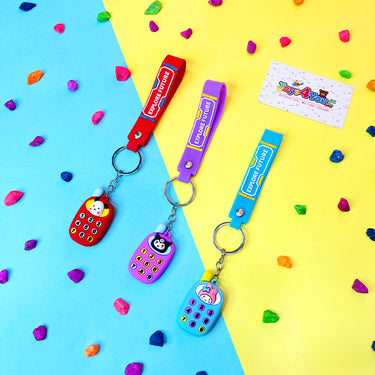 PREMIUM PHONE RUBBER KEYCHAIN